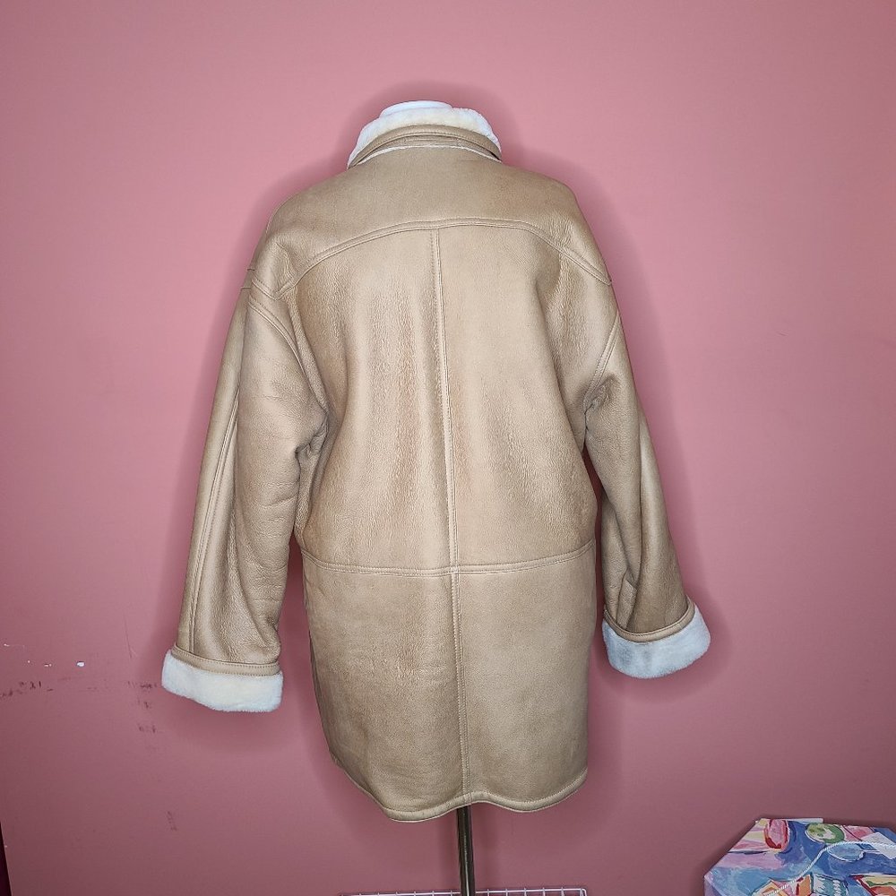 Authentic Shearling Coat - Picture 2 of 3